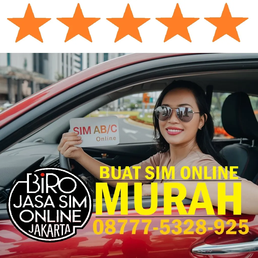 JASA PEMBUATAN SIM ONLINE JAKARTA