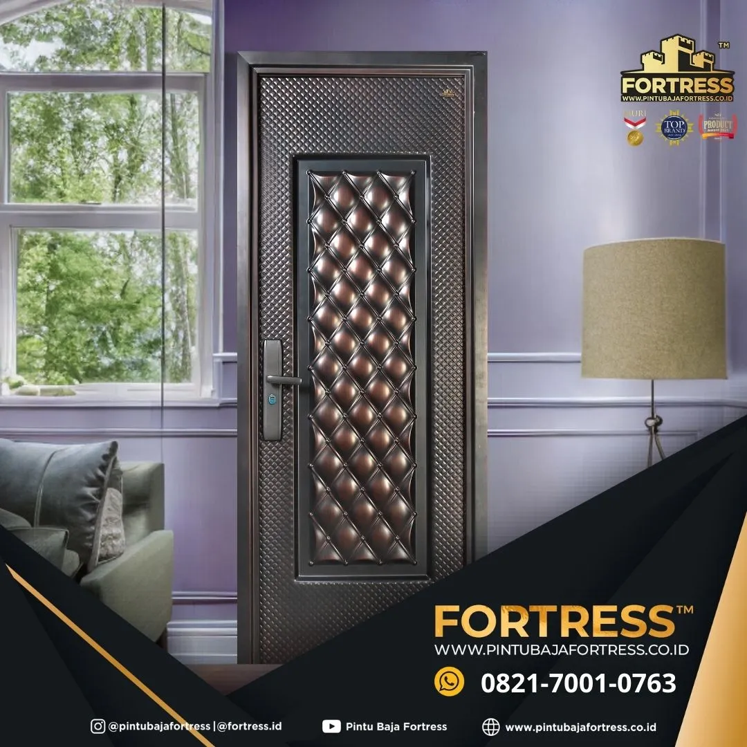 EKSKLUSIF..!! WA 0821 7001 0763 (FORTRESS) Pintu Baja Ringan Minimalis Tahan Karat Di Garut