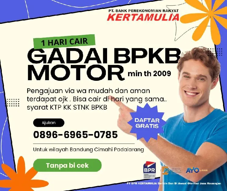 gadai B P K B motor Cimahi Padalarang