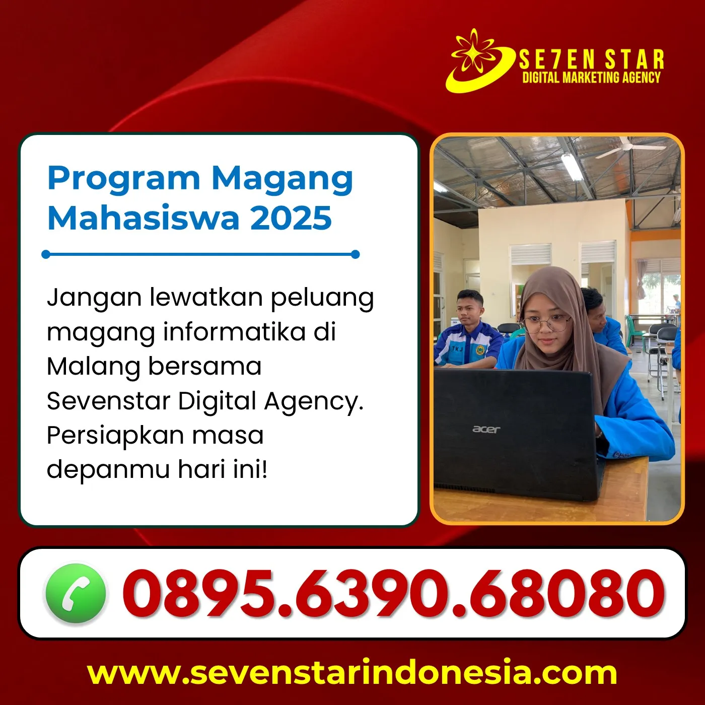 Lowongan PKL Mahasiswa Informatika di Malang