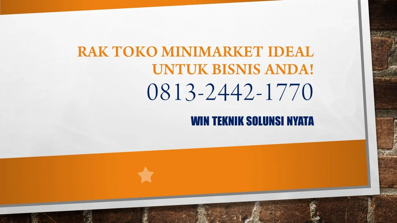 HADIR DI KOTA ANDA, Produsen Jual Rak Toko Modern Kendal