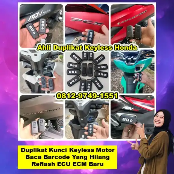 0812-9749-1551(Wa), Ahli Duplikator Kunci Honda Pcx Adv Vario Scoopy Ciledug Cirebon