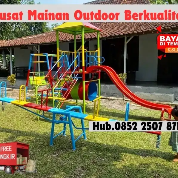 Hub 0852-2507-8715 DIJAMIN AMAN ! Perosotan Anak Plastik Dan Harga Mainan Tk Mangkok Putar Kec Regol Bandung kota Bayar COD Free Ongkir