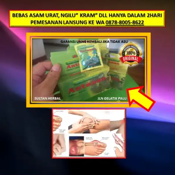 0878-8005-8622 Obat Asam Urat Resep Dokter Di Kota Palu