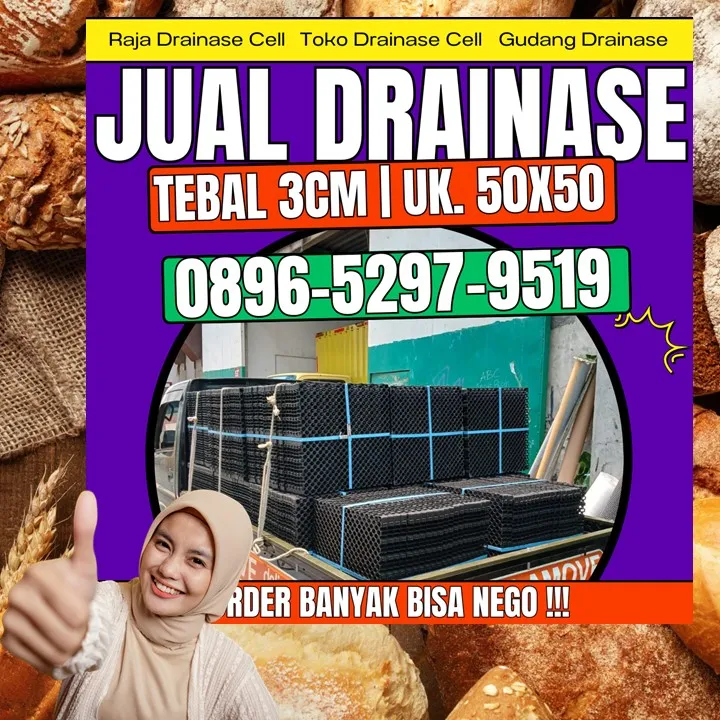 896-5297-9519 (Bu Diana) Tempat Jual Drainase Cell Medan Sitolu Ori - Barokah Grass