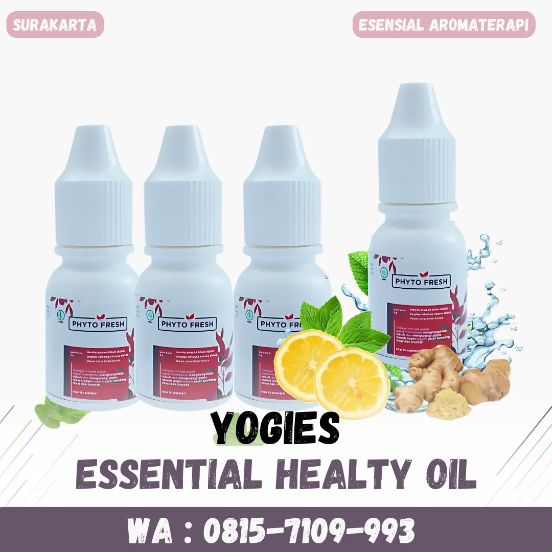 YOGIES,  Distributor Minyak pijat dengan aroma menenangkan Kota Surakarta