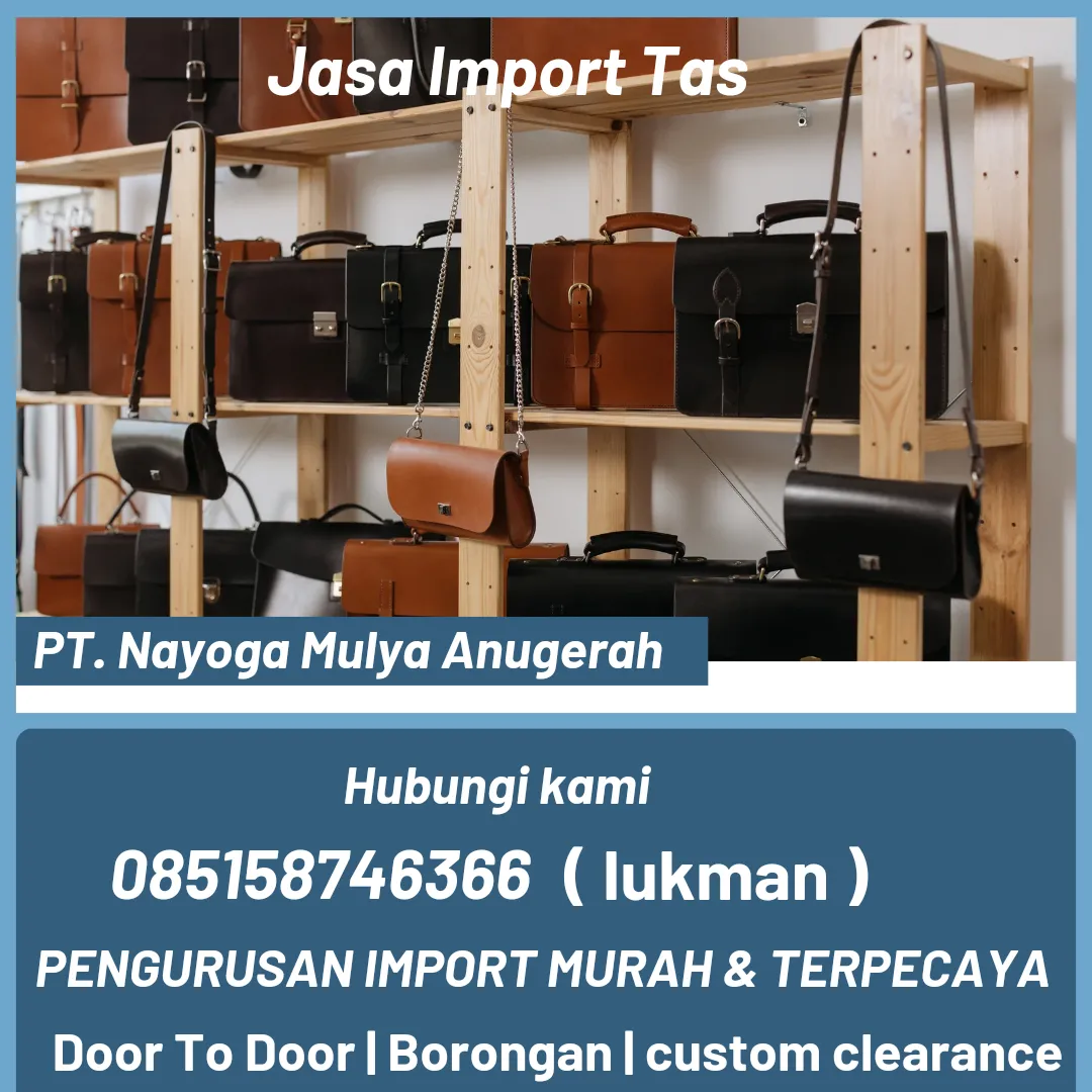 JASA IMPORT DARI VATIKAN TAS DOOR TO DOOR INDONESIA