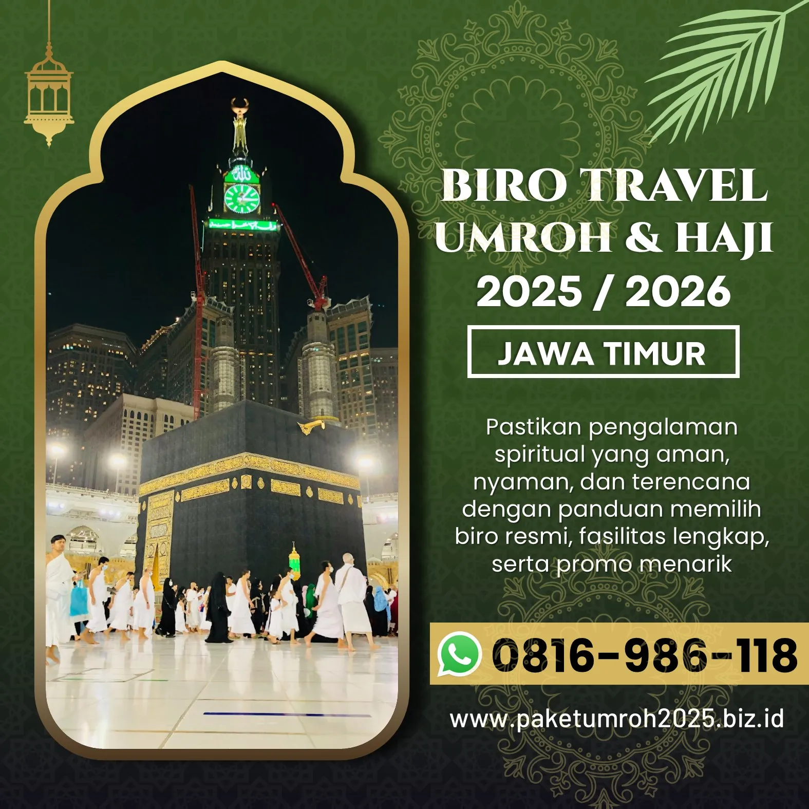 Paket Umroh Binangun Blitar AL Bahjah