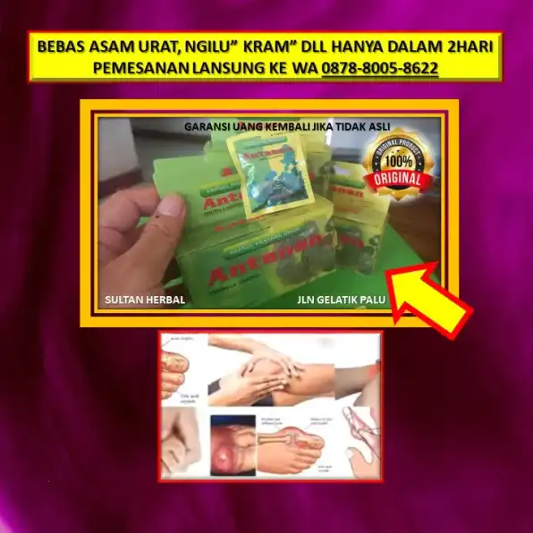 WA: 0878-8005-8622 Obat Asam Urat Obat Apa Di Kota Palu