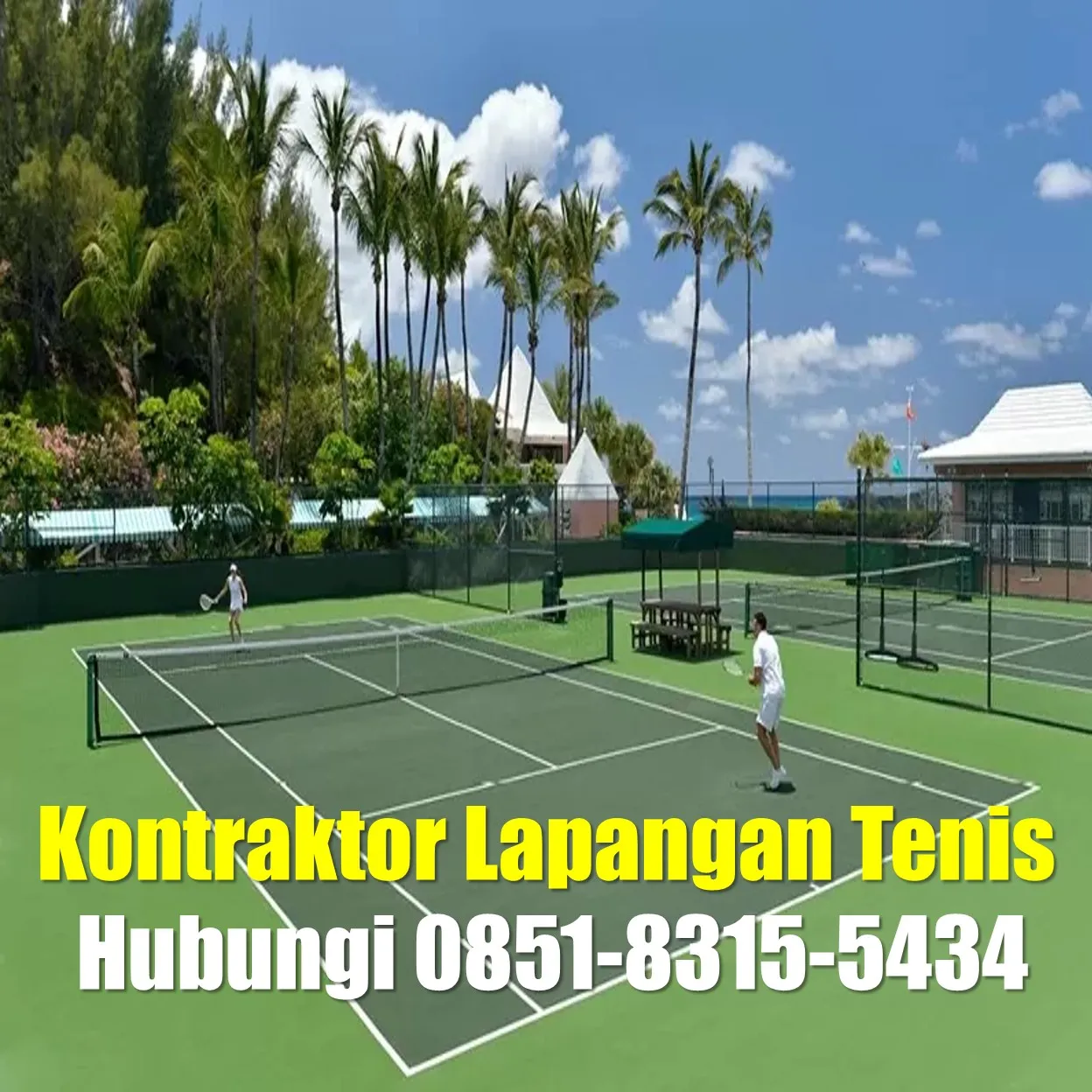 TERMURAH, Kontraktor Lapangan Tenis Kabupaten Semarang Kaliwungu