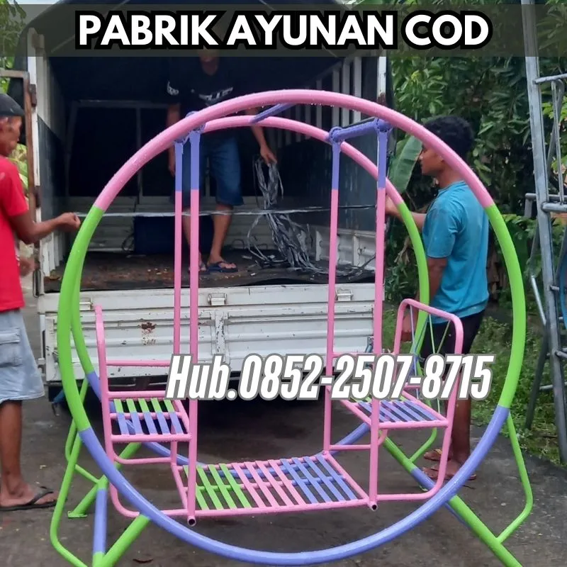 Hub 0852-2507-8715 TERBAIK ! ayunan besi santai Dan Papan Titian Besi Kec Tayu Pati Bayar COD Free Ongkir