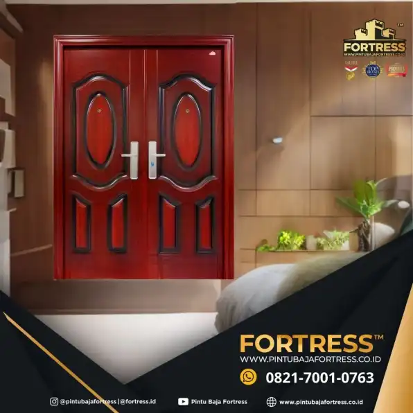 TERPERCAYA..!! WA 0821 7001 0763 (FORTRESS) Pintu Modern Mewah Di Pontianak