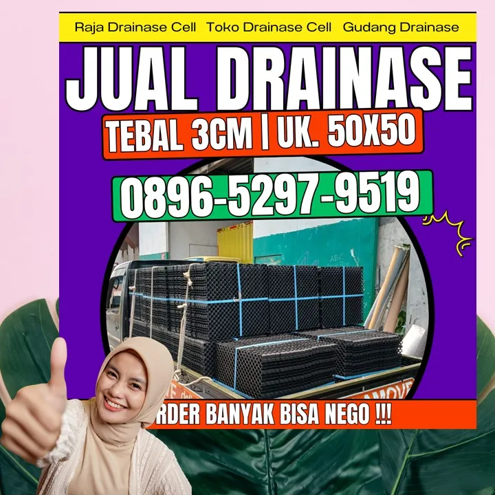 0896-5297-9519 (Bu Diana), Distributor Drainase Cell Lampung Kabupaten Tulangbawang