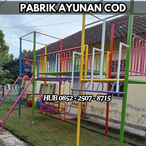 Hub 0852-2507-8715 GROSIR !! ayunan besi kecil Dan mainan outdoor Kec Pasirwangi Garut  Bayar COD Free Ongkir