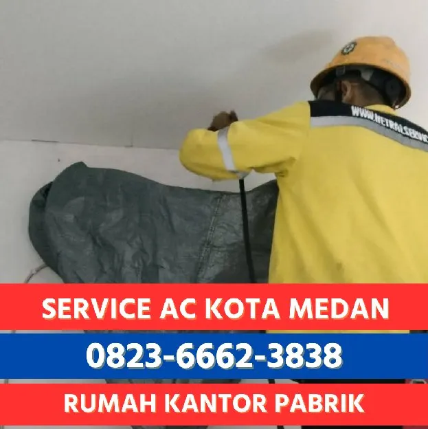 Perbaikan & Cuci AC Kantor Medan Harga Terjangkau 0823  6662  3838