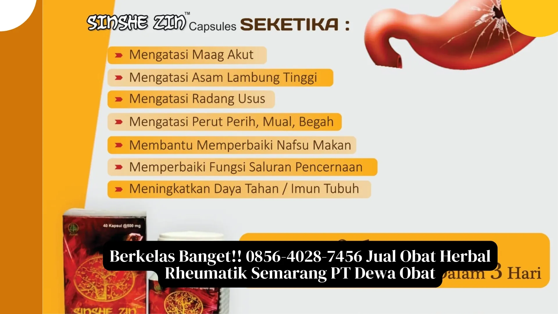 Berkelas Banget!! 0856-4028-7456 Jual Obat Herbal Rheumatik Semarang PT Dewa Obat