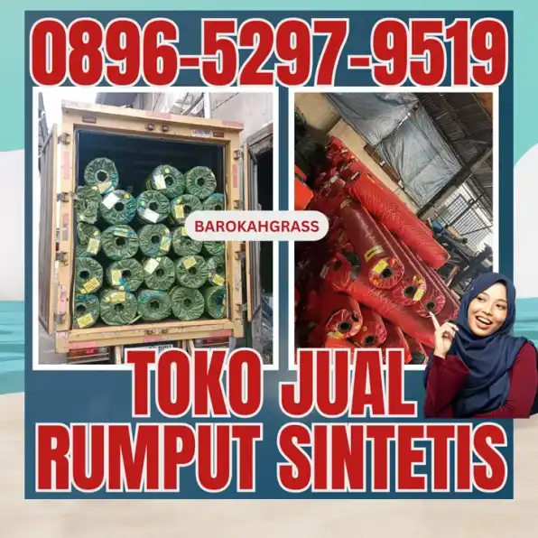 0896-5297-9519 (Bu Diana), Penjual Rumput Sintetis Makassar Bone Libureng