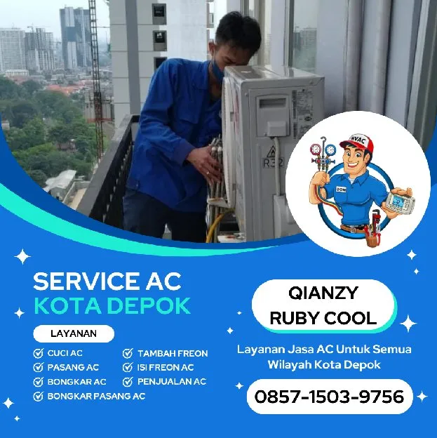 Service AC Duren Seribu Bojongsari 0857  1503  9756