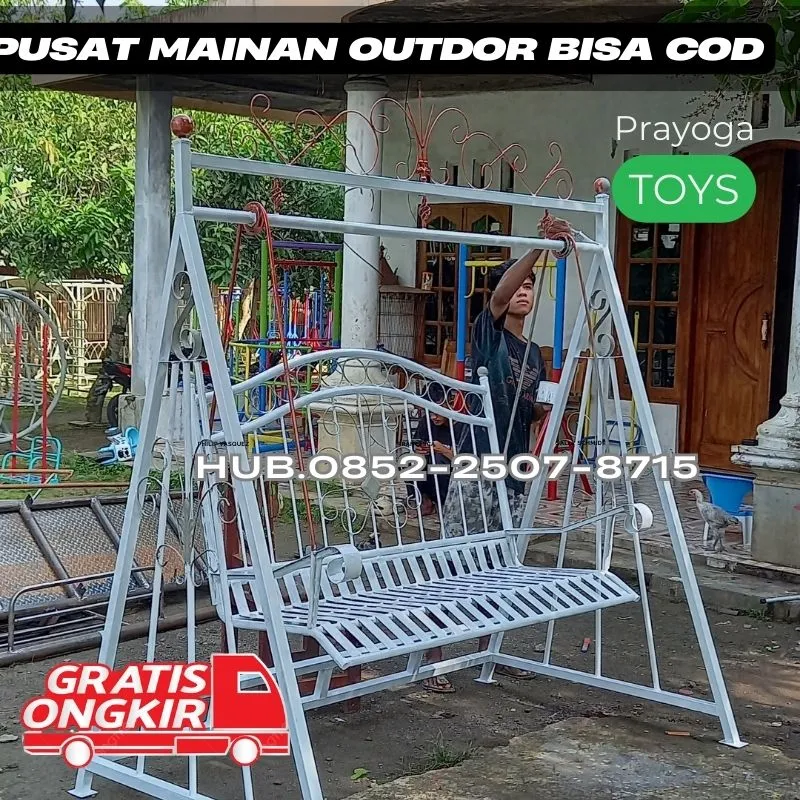 Rekomendasi ayunan besi kotak Dan mainan fiberglass Kec Panekan Magetan