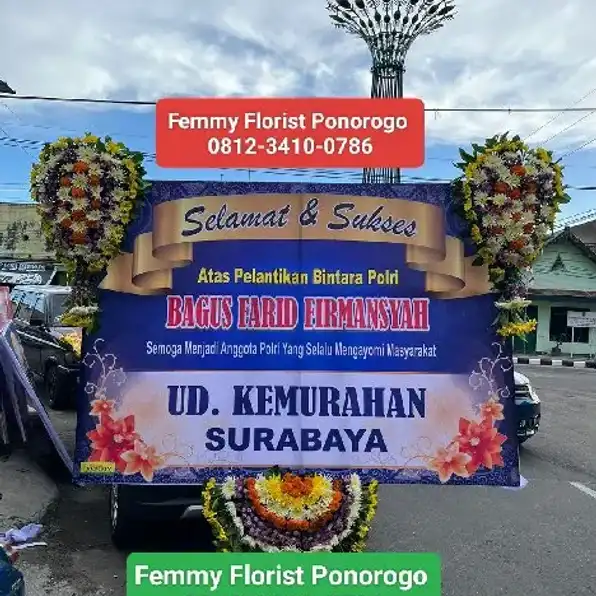 Toko Bunga di Ponorogo 0812-3410-0786 Femmy Florist