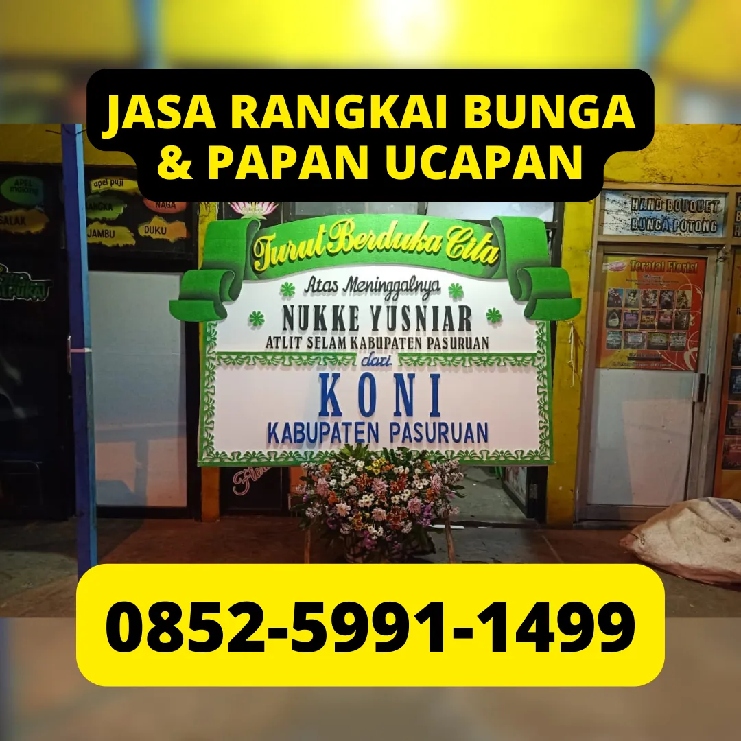 Jual Bunga Papan Ucapan Grand Opening Pandaan