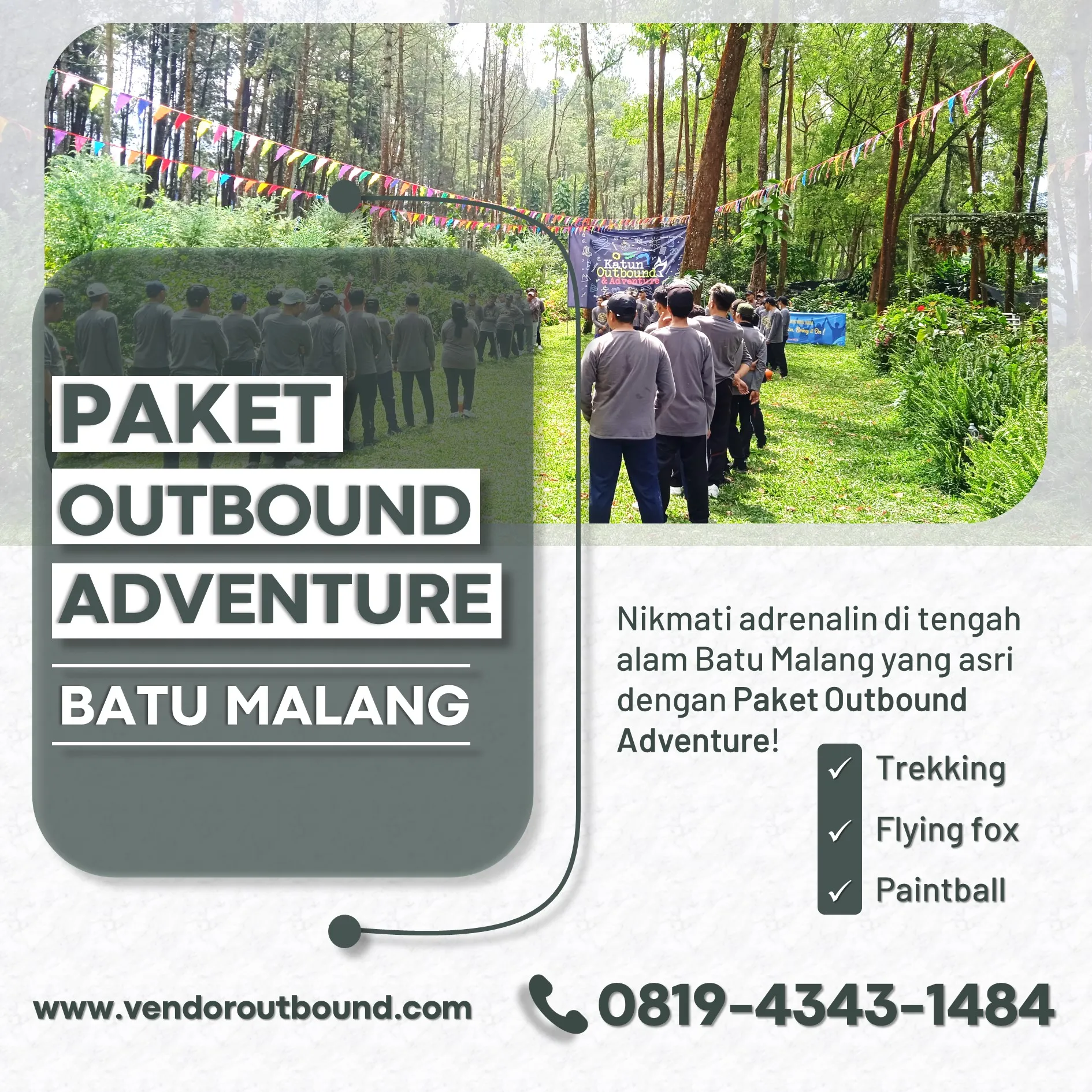 Jasa EO Outbound Berpengalaman di Malang: Rekomendasi Paket Team Building Profesional