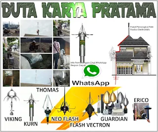 Diskon Promosi ~ Harga Paketan - Jasa Pasang Penangkal Petir Head Kurn R150 Di Cisarua ~ Bandung Barat