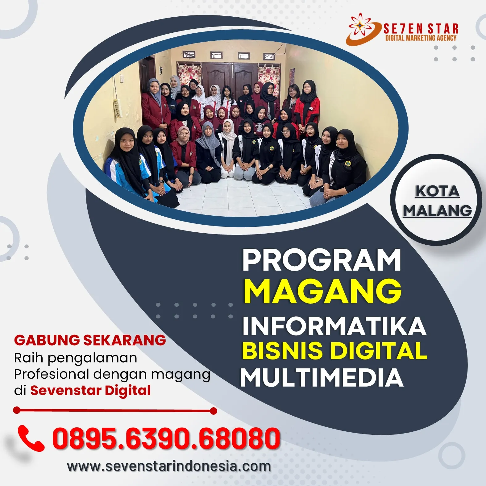 Hub 0895-6390-68080, Info PKL Mahasiswa Multimedia UMM Malang