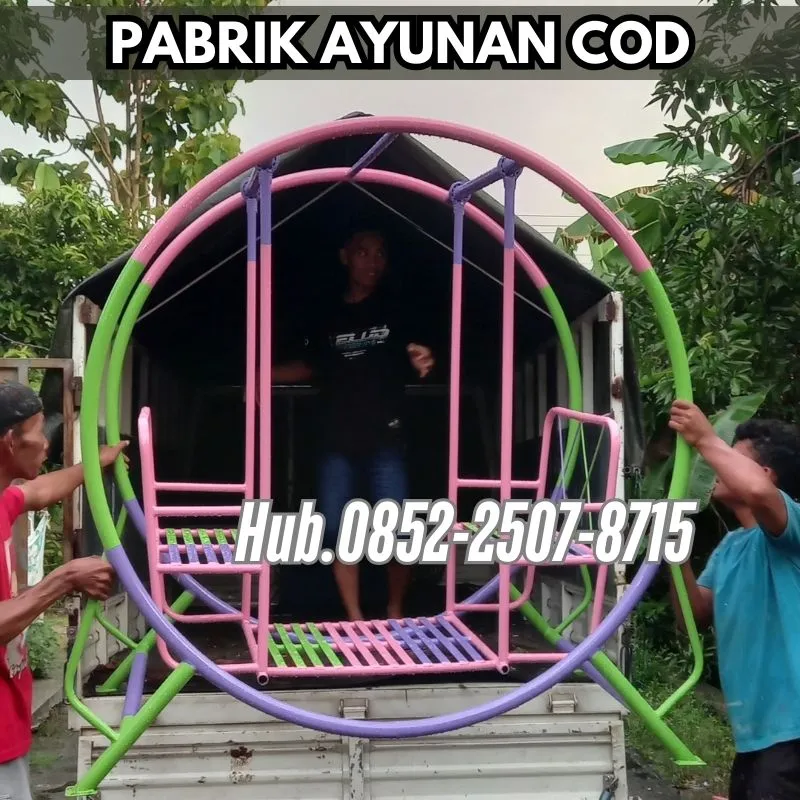 Hub 0852-2507-8715 PRODUKSI !! Ayunan Besi Dan Jungkat Jungkit Kec Adiwerna Tegal Bayar COD Free Ongkir