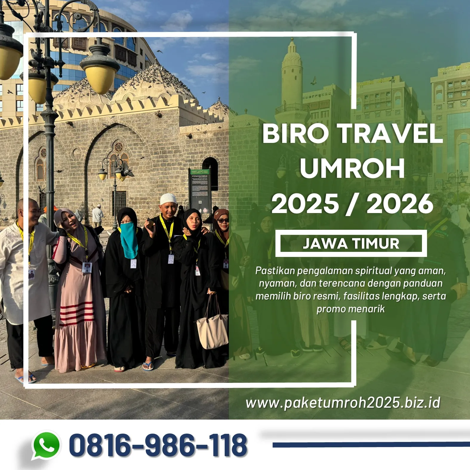 Travel Umroh Reguler 2025 Wajak Malang AL Bahjah