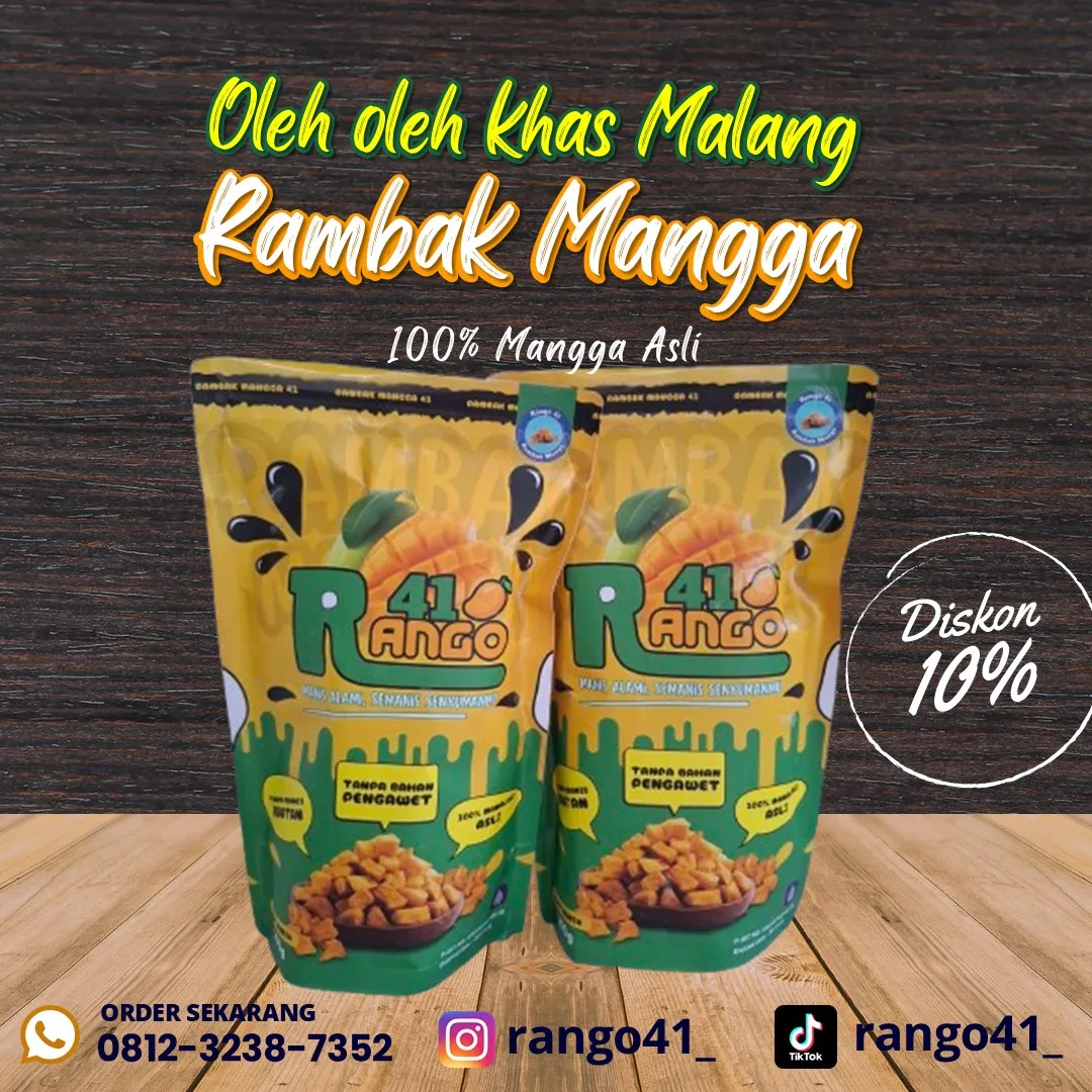 Rambak Mangga Malang Pilihan Cerdas Untuk Camilan Sehari-hari