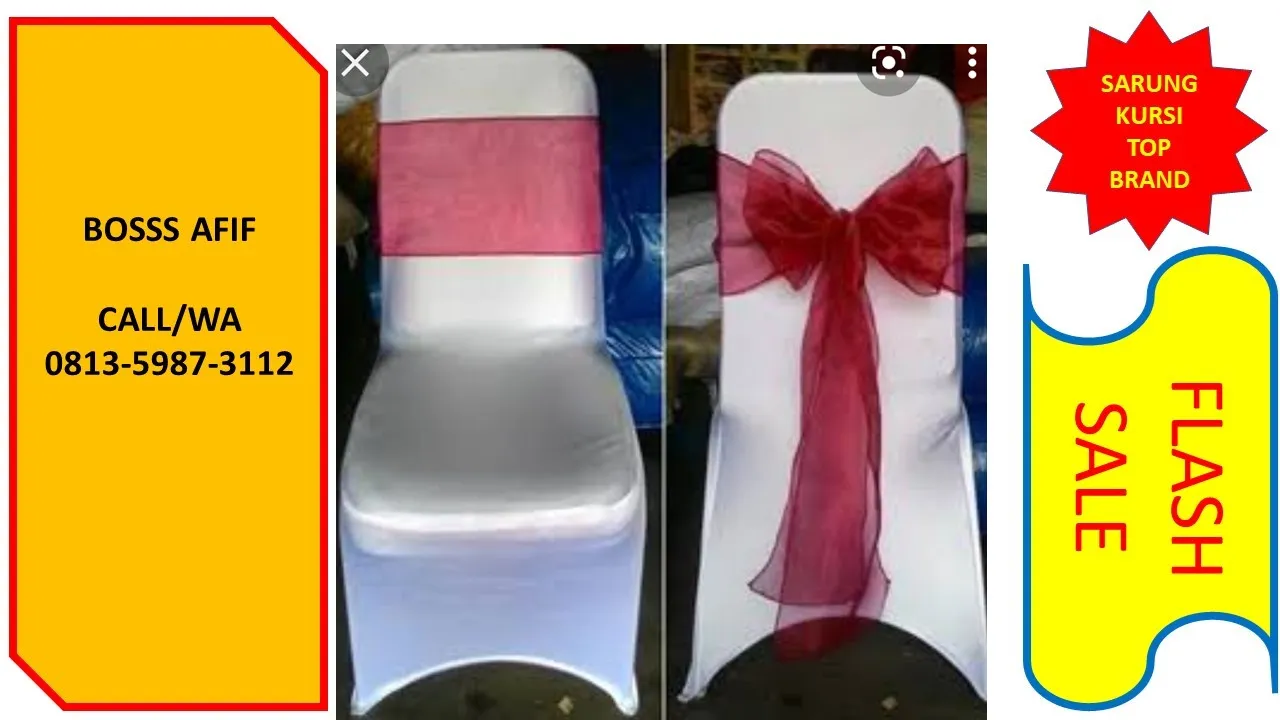 Jual Sarung Kursi Kuningan