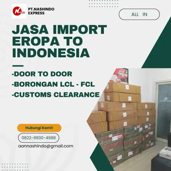 jasa import door to door eropa