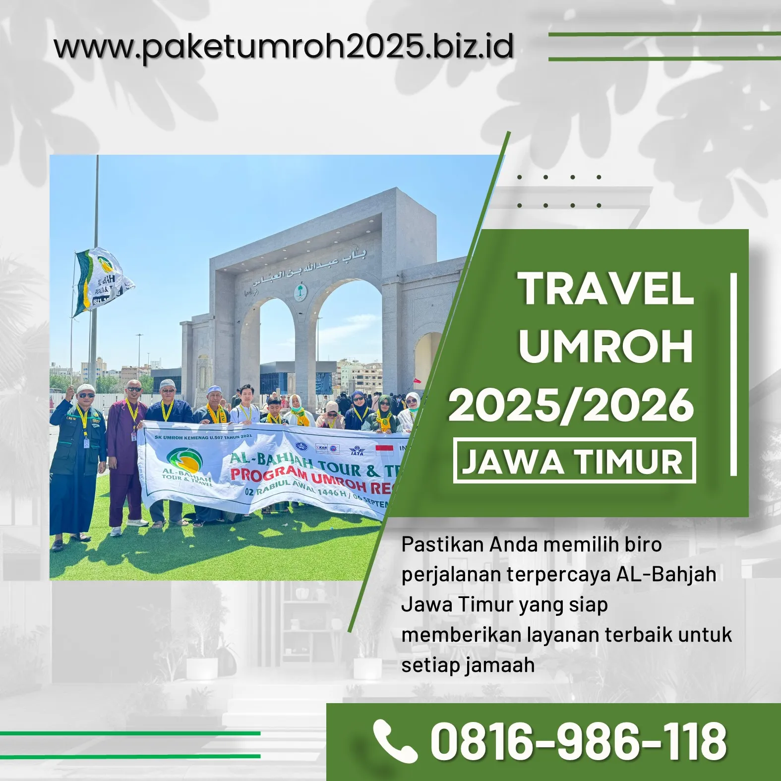 Travel Umroh Ramadhan 2025 Klojen Malang – AL Bahjah, Momen Tak Terlupakan!