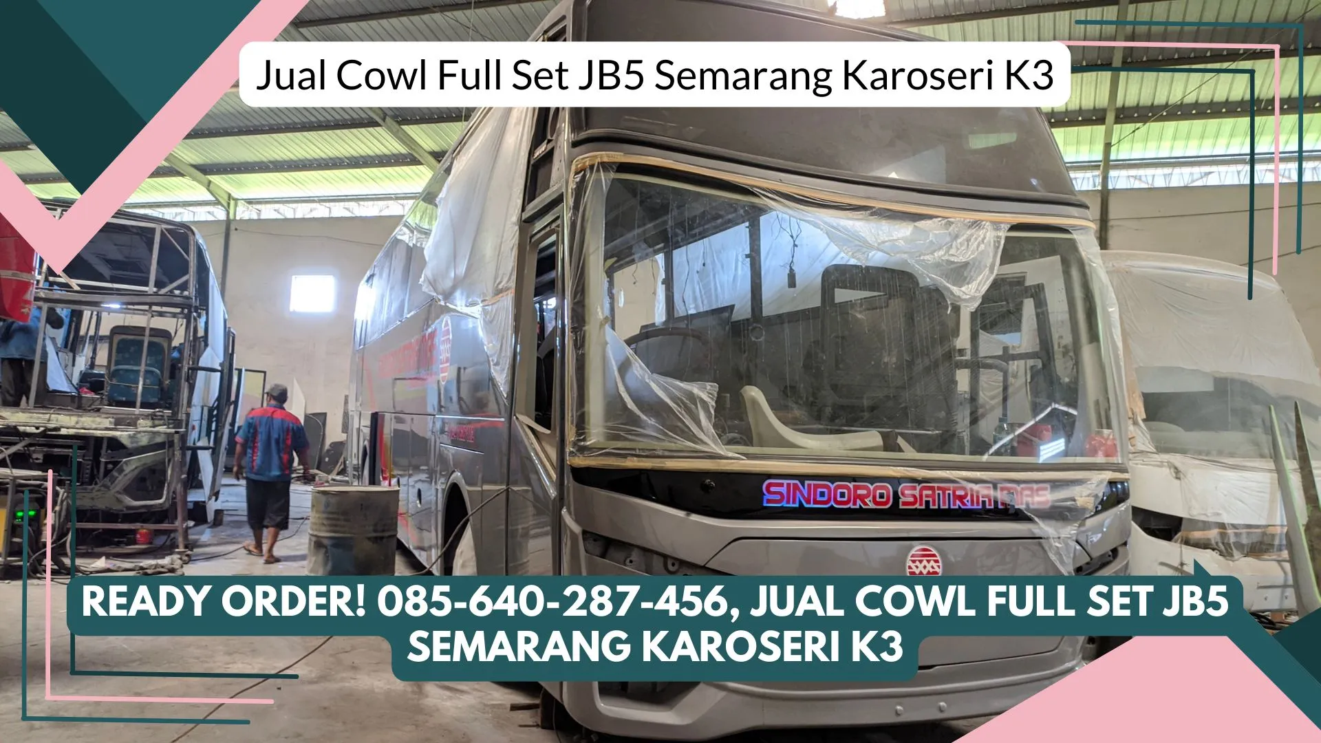 Istimewa! Produksi Cowl Full Set JB5 Semarang Karoseri K3