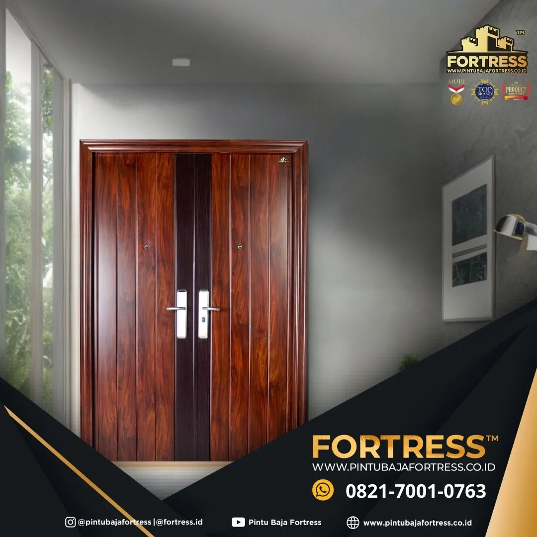 (FORTRESS) Pintu Baja Elegan Di Banjarmasin