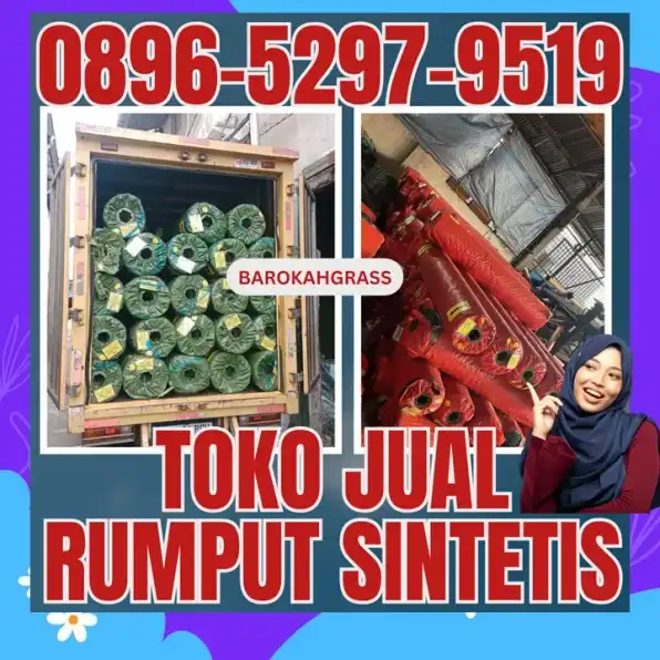 0896-5297-9519 (Bu Diana), Alamat Toko Rumput Sintetis Palembang Sukamerindu