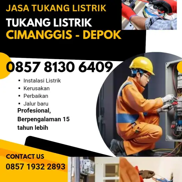 Layanan Tukang Listrik Daerah Cimanggis Depok 0857 8130 6409