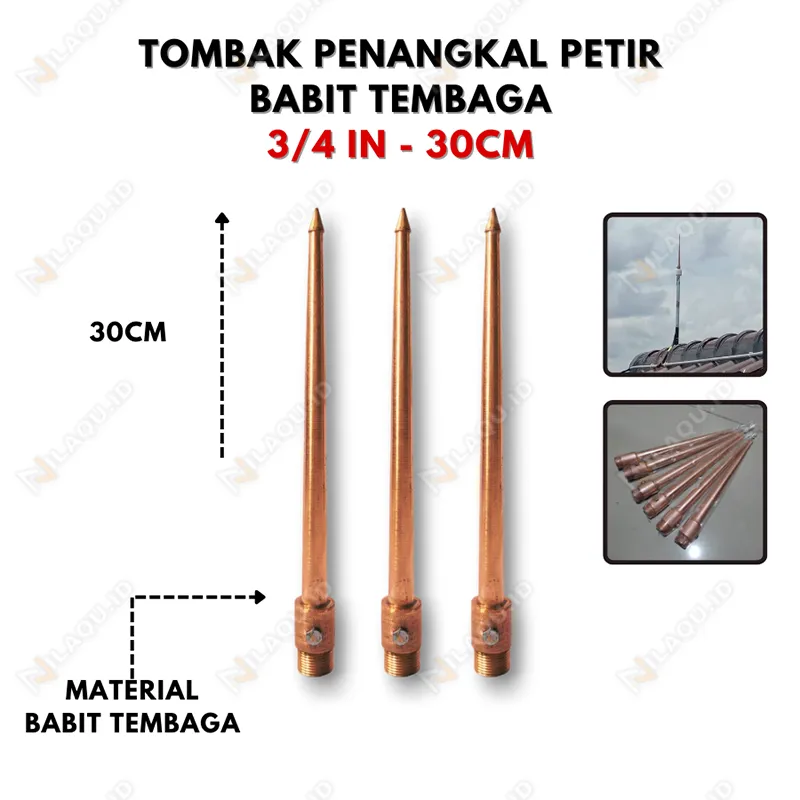 Update Harga Tombak Splitzen - Toko Online - Teknisi Jasa Pasang Penangkal Petir Rumah Di Karangsari, Weru Kabupaten Cirebon