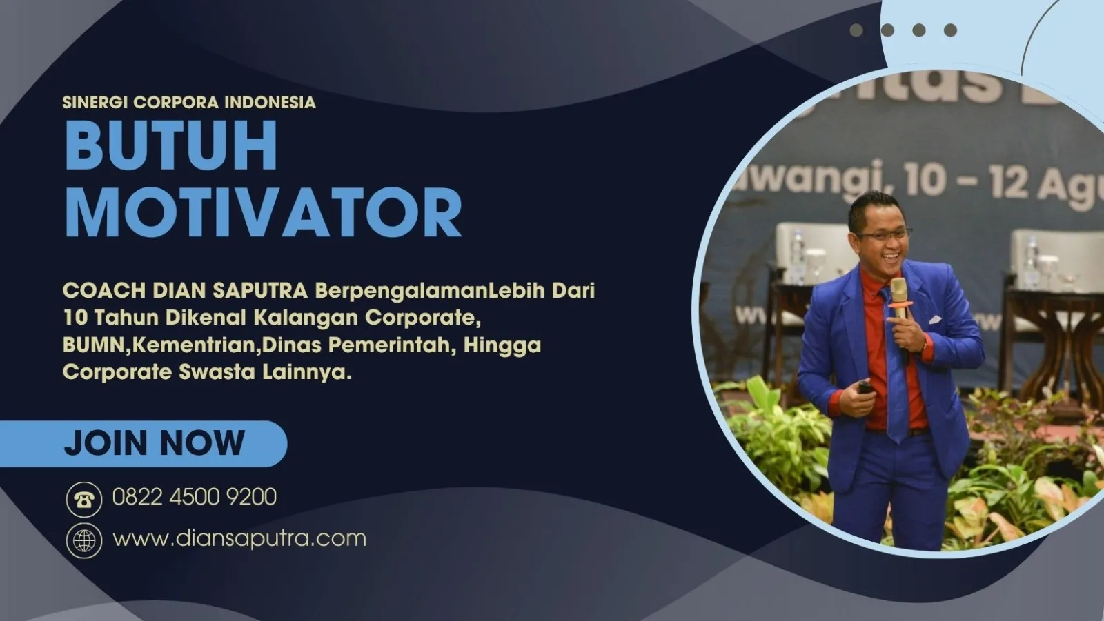 Motivator Probolinggo, Terpercaya & Solutif, Dian Saputra