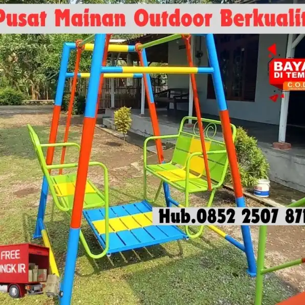 Hub 0852-2507-8715 TERPECAYA !! ayunan besi modern Dan Mainan Besi TK Kec Plantungan Kendal Bayar COD Free Ongkir