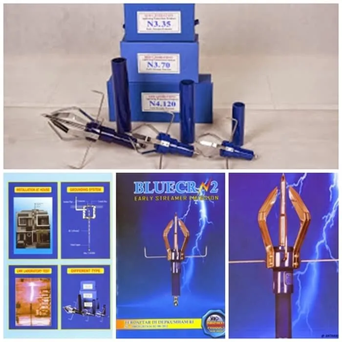 Harga Paket Anti Petir Radius R35 Bleucurrn Di Bojongpicung ~ Cianjur [] Toko - Ahli Grounding Petir Gedung