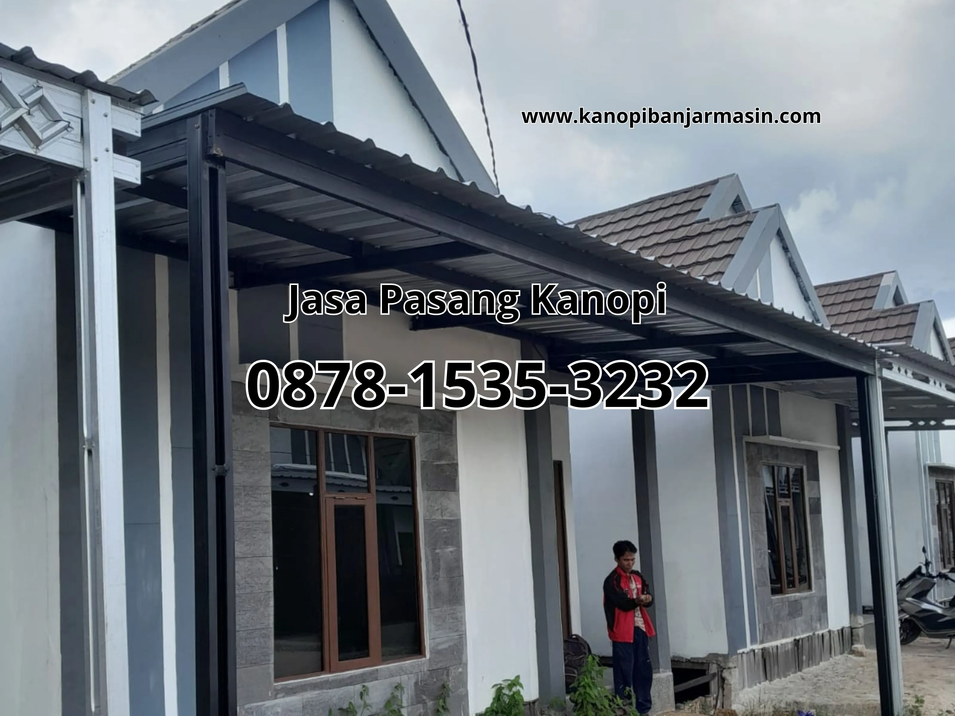 (TERMURAH), jasa pasang kanopi baja ringan Mentaos