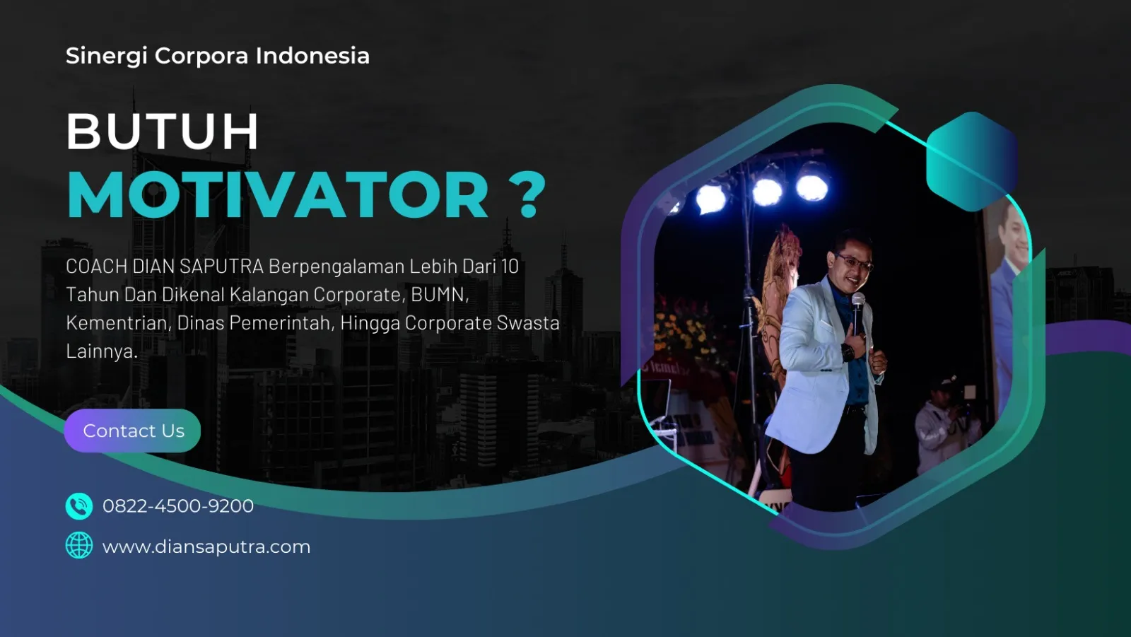 Trainer Motivator Badung, Terpercaya & Solutif, Dian Saputra