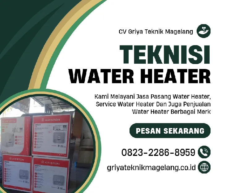 Pasang Water Heater Sleman