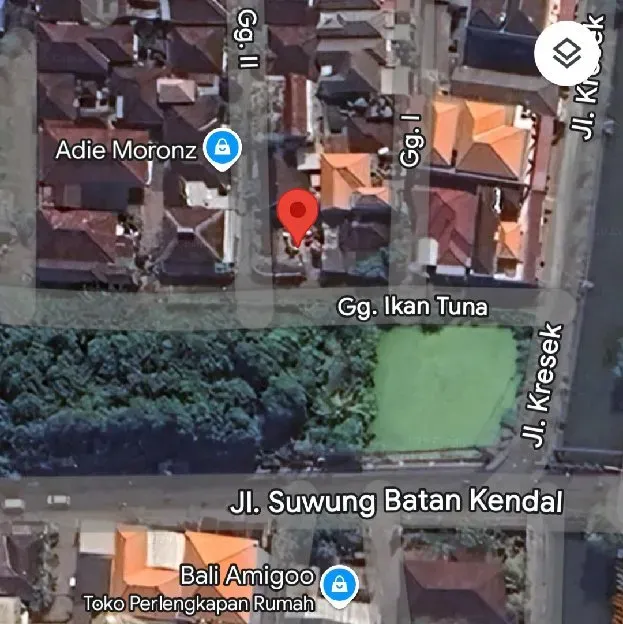 Dijual 1,8 are, Jl. Kresek Suwung Batan Kendal Sesetan Denpasar