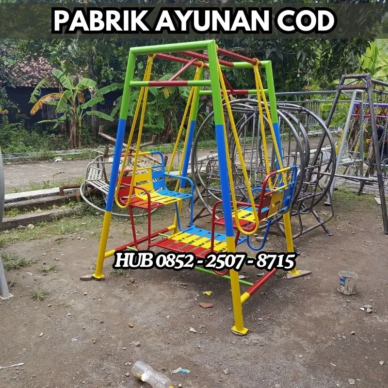 Hub 0852-2507-8715 PRODUKSI !! Ayunan Besi Dan Jungkat Jungkit Kec Argapura Majalengka Bayar COD Free Ongkir