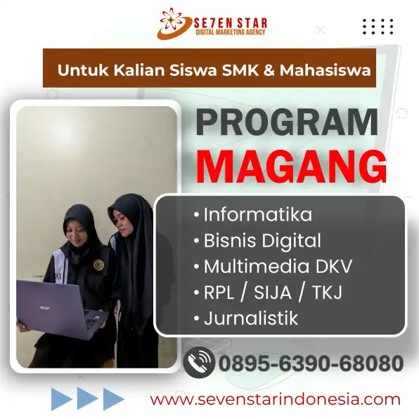 Hub 0895-6390-68080, Info Magang Bisnis Digital di Kediri