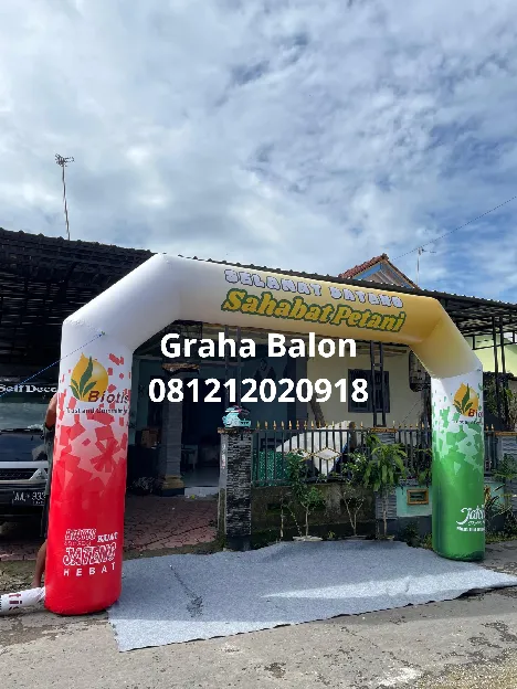 Jual Balon Gate Start Finish Kota Makasar. Hub 081212020918
