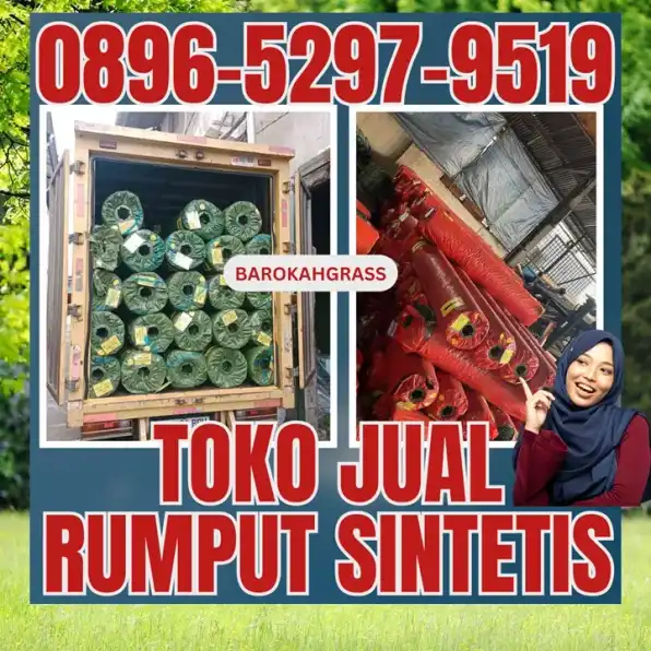 0896-5297-9519 (Bu Diana), Toko Rumput Sintetis Padang Baso